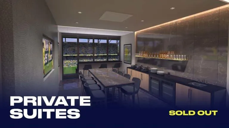 Private Suites at Geodis Park, marked sold out